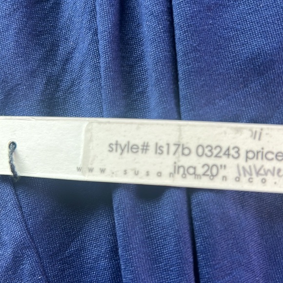 NWT Susana Monaco Navy mini dress size Small - Picture 2 of 3